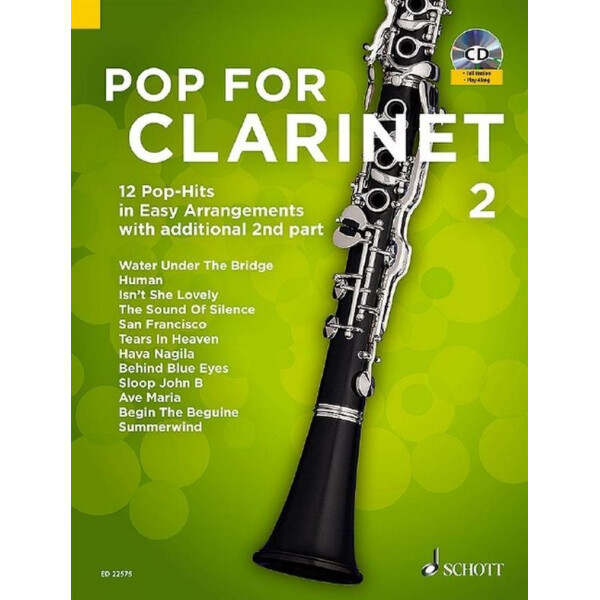 Pop for Clarinet Band 2 (+CD)