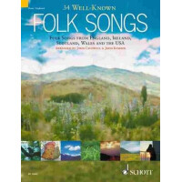 34 well-known folk songs: