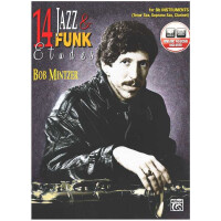 14 Jazz and Funk Etudes (+CD):
