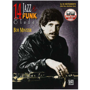 14 Jazz and Funk Etudes (+Online Audio):