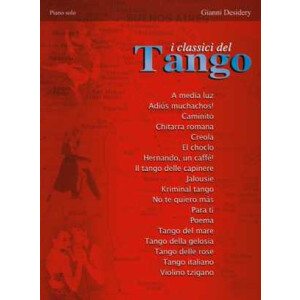 I classici del tango: per pianoforte