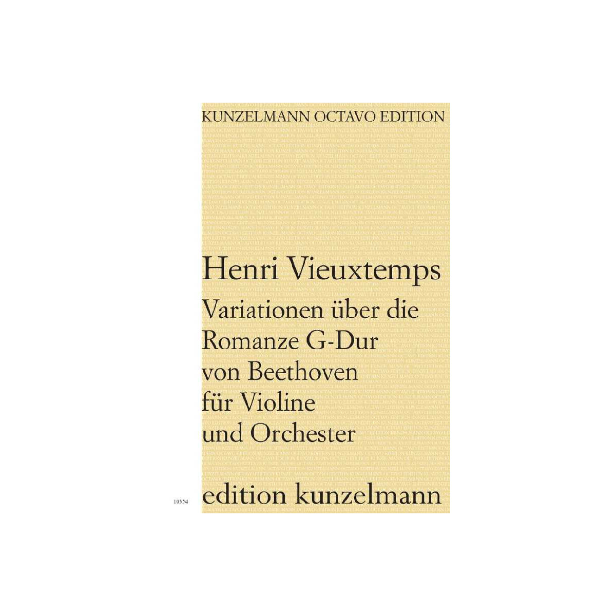 Variationen über die Romanze G-Dur von Beethoven G-Dur