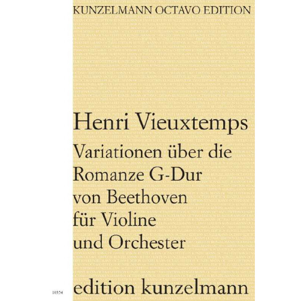Variationen über die Romanze G-Dur von Beethoven G-Dur