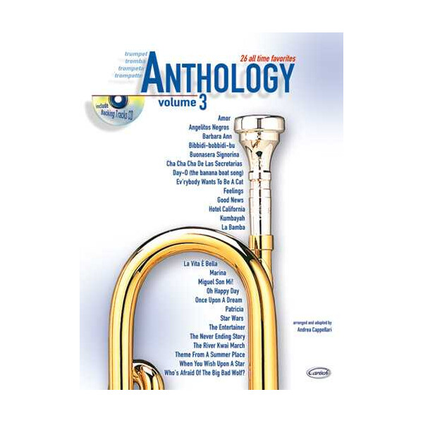 Anthology vol.3 (+CD): for trumpet