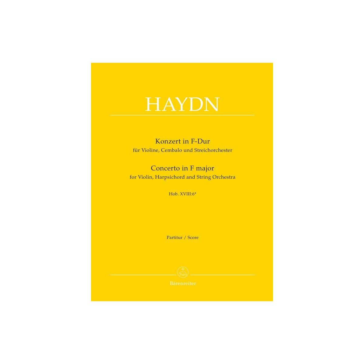 Konzert F-Dur Hob.XVIII:6