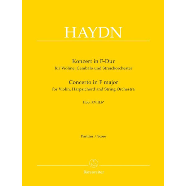 Konzert F-Dur Hob.XVIII:6