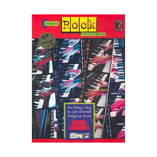 Intro to rock for keyboard (+CD):