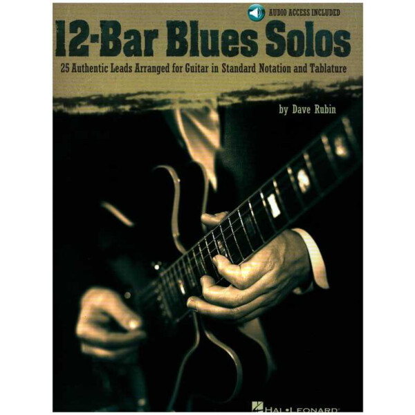 12-Bar Blues Solos (+Online Audio)