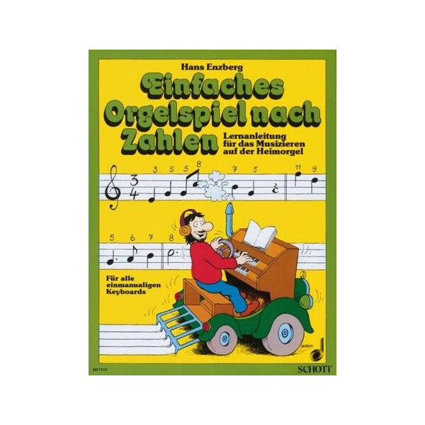 Einfaches Orgelspiel