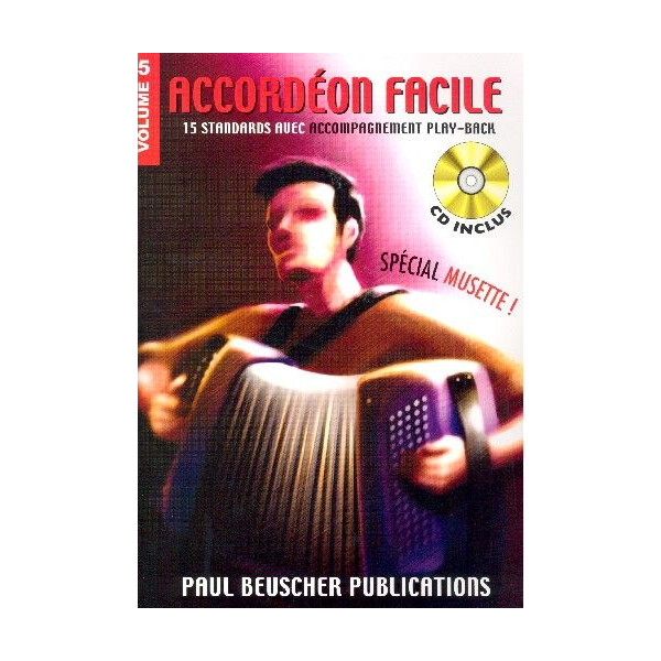 Accordeon facile vol.5 (+CD)