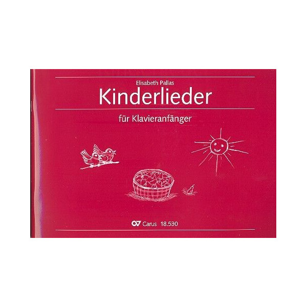 Kinderlieder für Klavier-Anfänger: