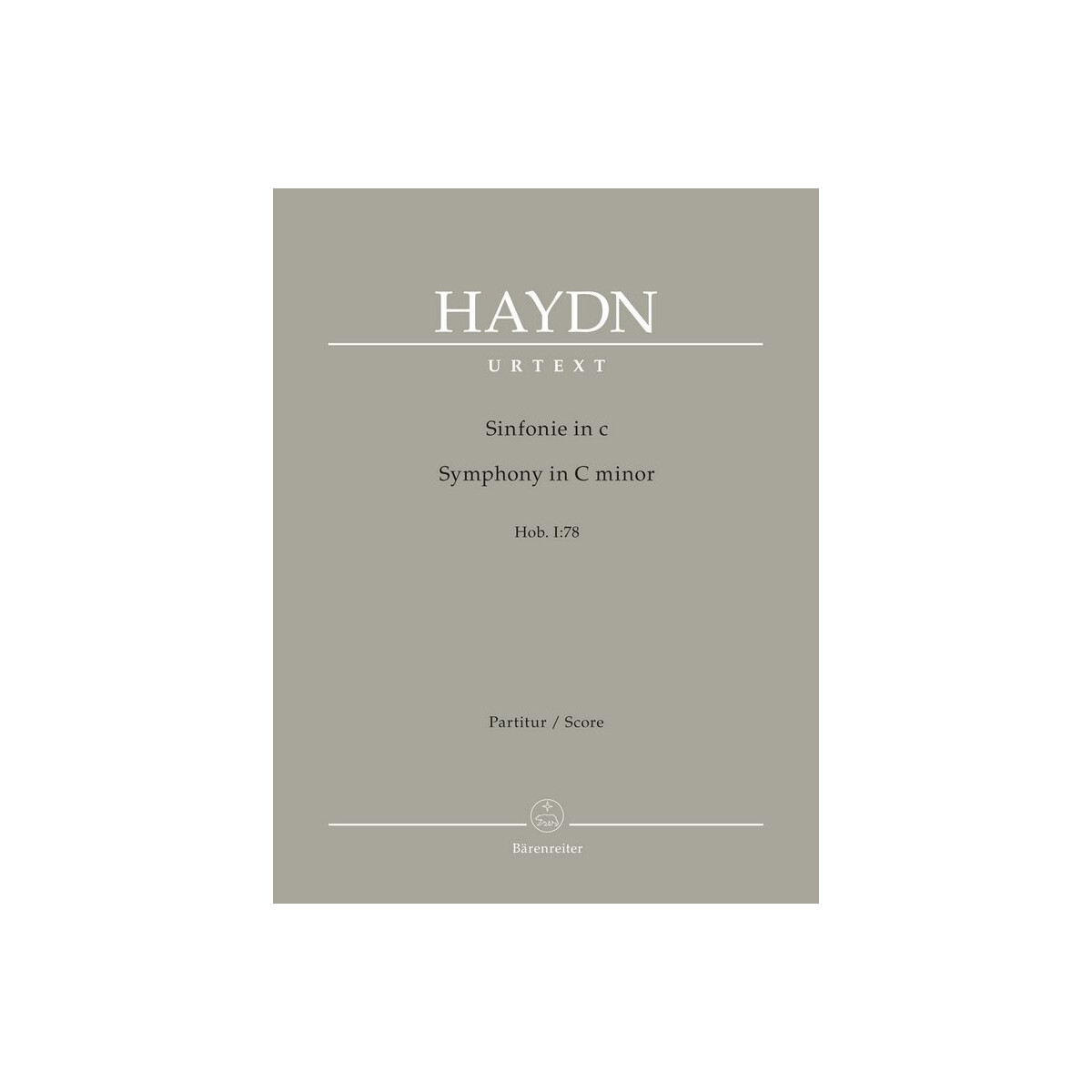 Sinfonie c-Moll Hob.I:78