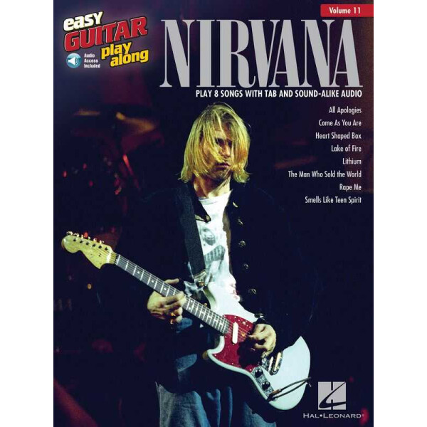 Nirvana (+Online Audio Access): easy guitar playalong vol.11