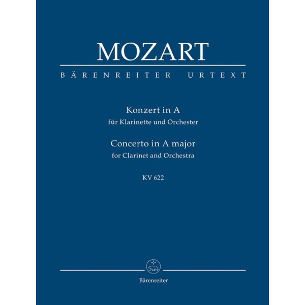 Konzert A-Dur KV622 für
