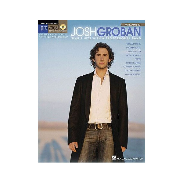 Josh Groban (+CD): songbook vocal/guitar