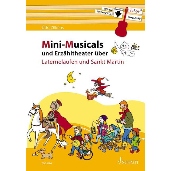 Mini-Musicals und Erzähltheater über Laternelaufen und Sankt Martin
