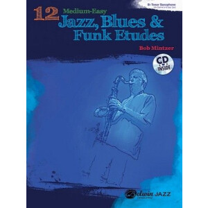 12 medium-easy Jazz, Blues and Funk