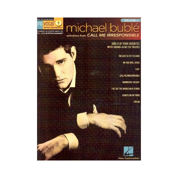 Michael Buble - Call me irresponsible (+CD): mens edition