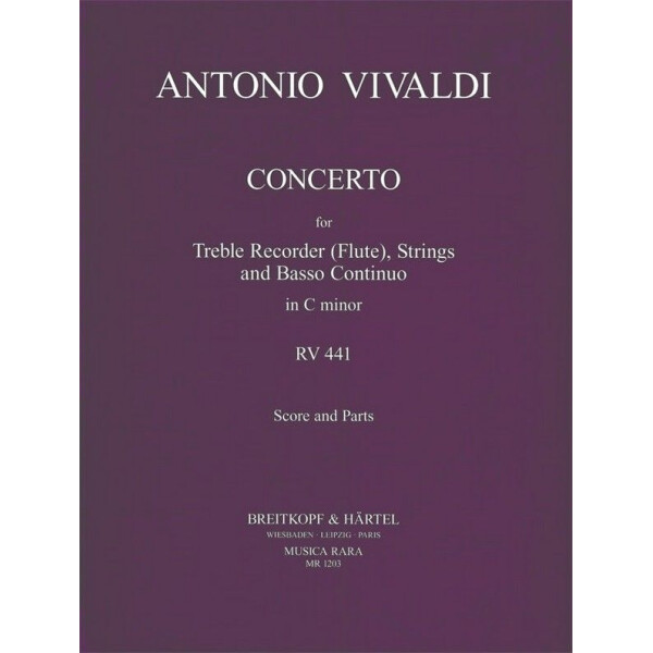 Flötenkonzert in c RV441