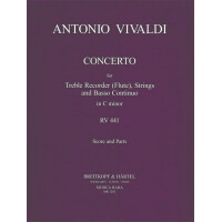 Flötenkonzert in c RV441