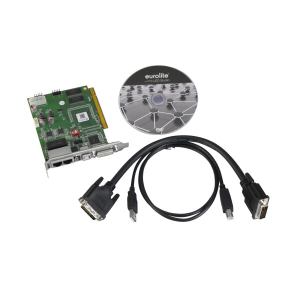 Eurolite PCI sending card and software