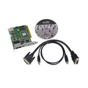 Eurolite PCI sending card and software