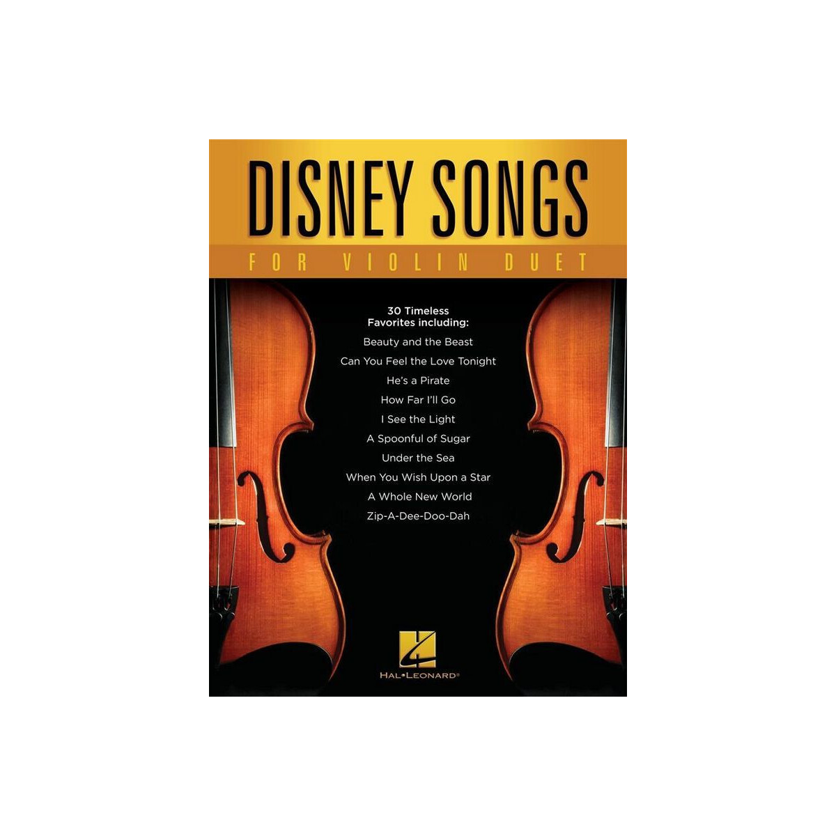 Disney Songs for Violin Duet: