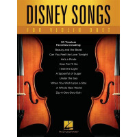 Disney Songs for Violin Duet: