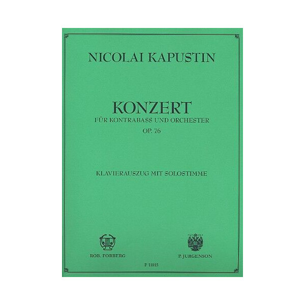 Konzert op.76 für Kontrabass und Orchester
