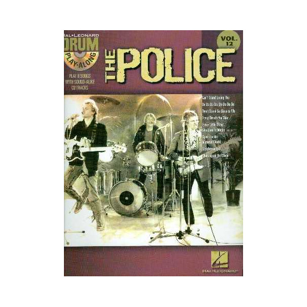 The Police (+CD): drum playalong vol.12