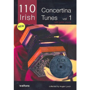 110 Irish Button Concertina Tunes vol.1 (+CD):