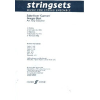Suite from Carmen for string
