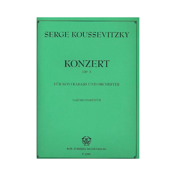 Konzert fis-Moll op.3