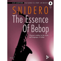 The Essence of Bebop Alto Saxophone (+Online Audio)