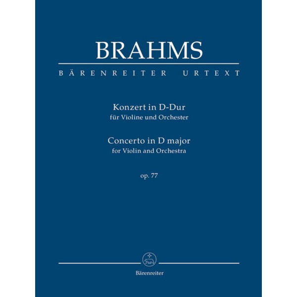 Konzert D-Dur op.77 für Violine und Orchester