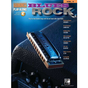 Blues Rock (+CD): harmonica playalong