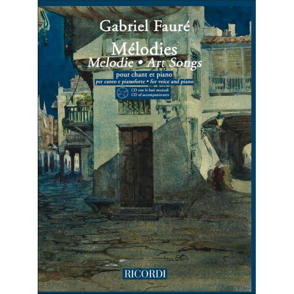 Mélodies (+CD) pour chant et piano