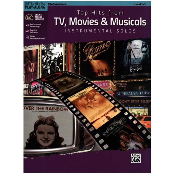 Top Hits from TV, Movies and Musicals (+Online Audio)