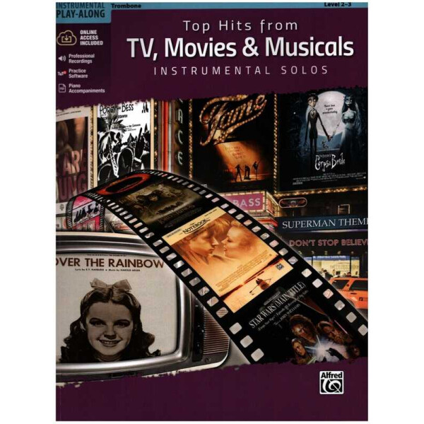 Top Hits from TV, Movies and Musicals (+Online Audio):