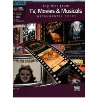 Top Hits from TV, Movies and Musicals (+Online Audio):