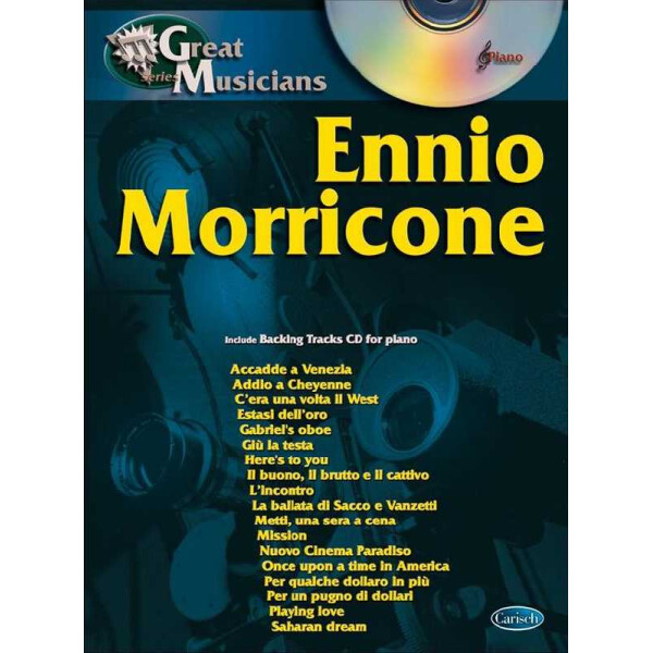 Ennio Morricone (+CD): for piano