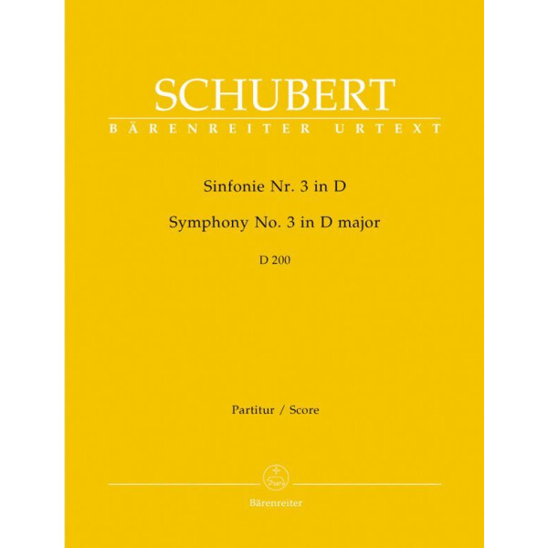 Sinfonie D-Dur Nr.3 D200