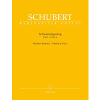 Schwanengesang D957 / D965a für Gesang