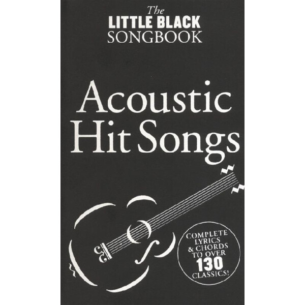 Acoustic Hit songs: Little Black Songbook