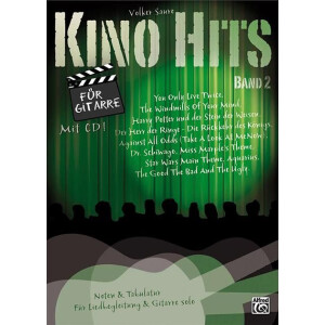 Kino-Hits Band 2: für Gitarre/Tabulatur