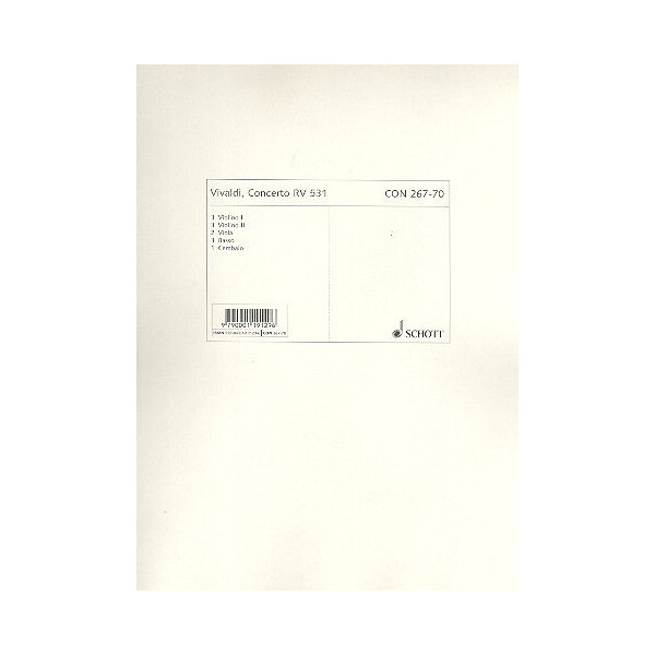Konzert g-Moll RV531