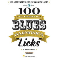 100 authentic Blues Harmonica Licks (+Download Access)