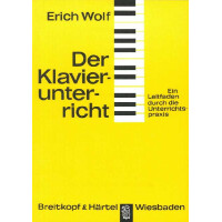 Der Klavierunterricht - Leitfaden der Unterrichtspraxis