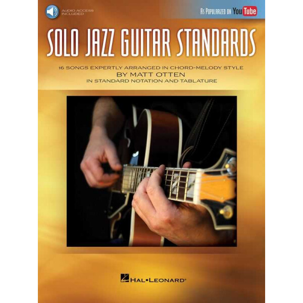 Solo Jazz Guitar Standards (+Audio Access):