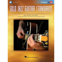 Solo Jazz Guitar Standards (+Audio Access):